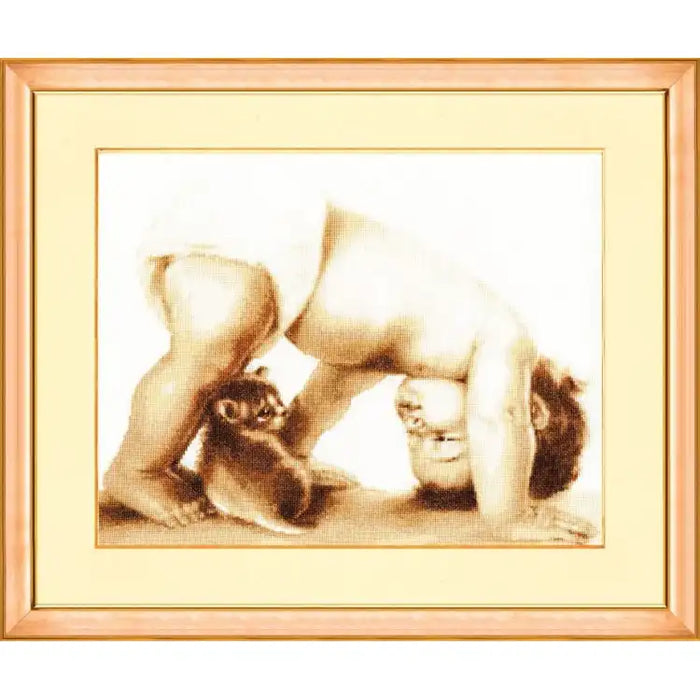 CROSS STITCH KIT - LET'S PLAY S/SV018