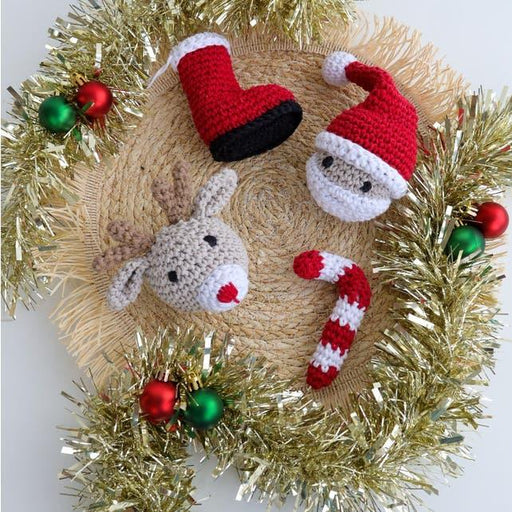 DIY Crochet Kit Christmas Ornaments Crochet Kits - HobbyJobby