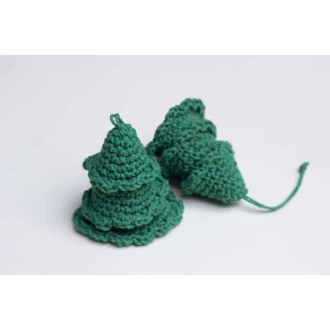 DIY Crochet Kit Christmas Tree Hangers Crochet Kits - HobbyJobby