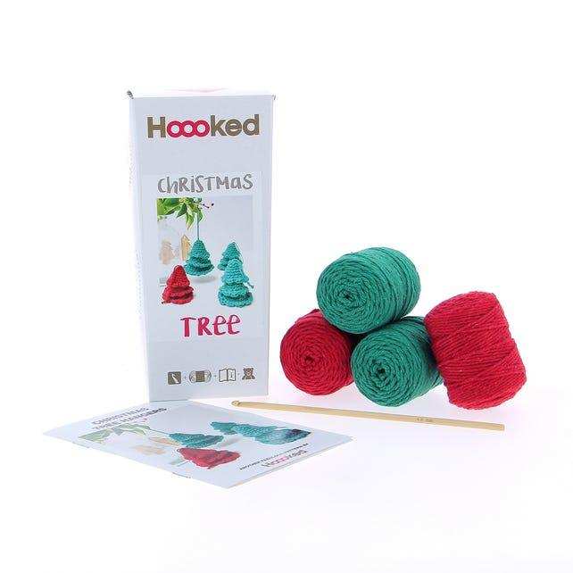 DIY Crochet Kit Christmas Tree Hangers Crochet Kits - HobbyJobby
