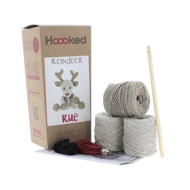 DIY Crochet Kit Reindeer Rue Crochet Kits - HobbyJobby