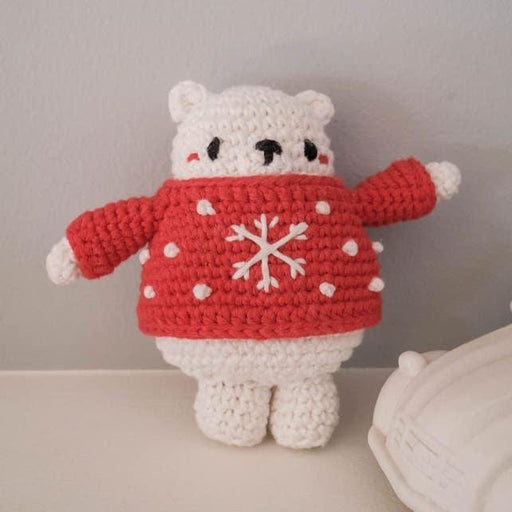 DIY Crochet Kit Winter Bear Yule Crochet Kits - HobbyJobby