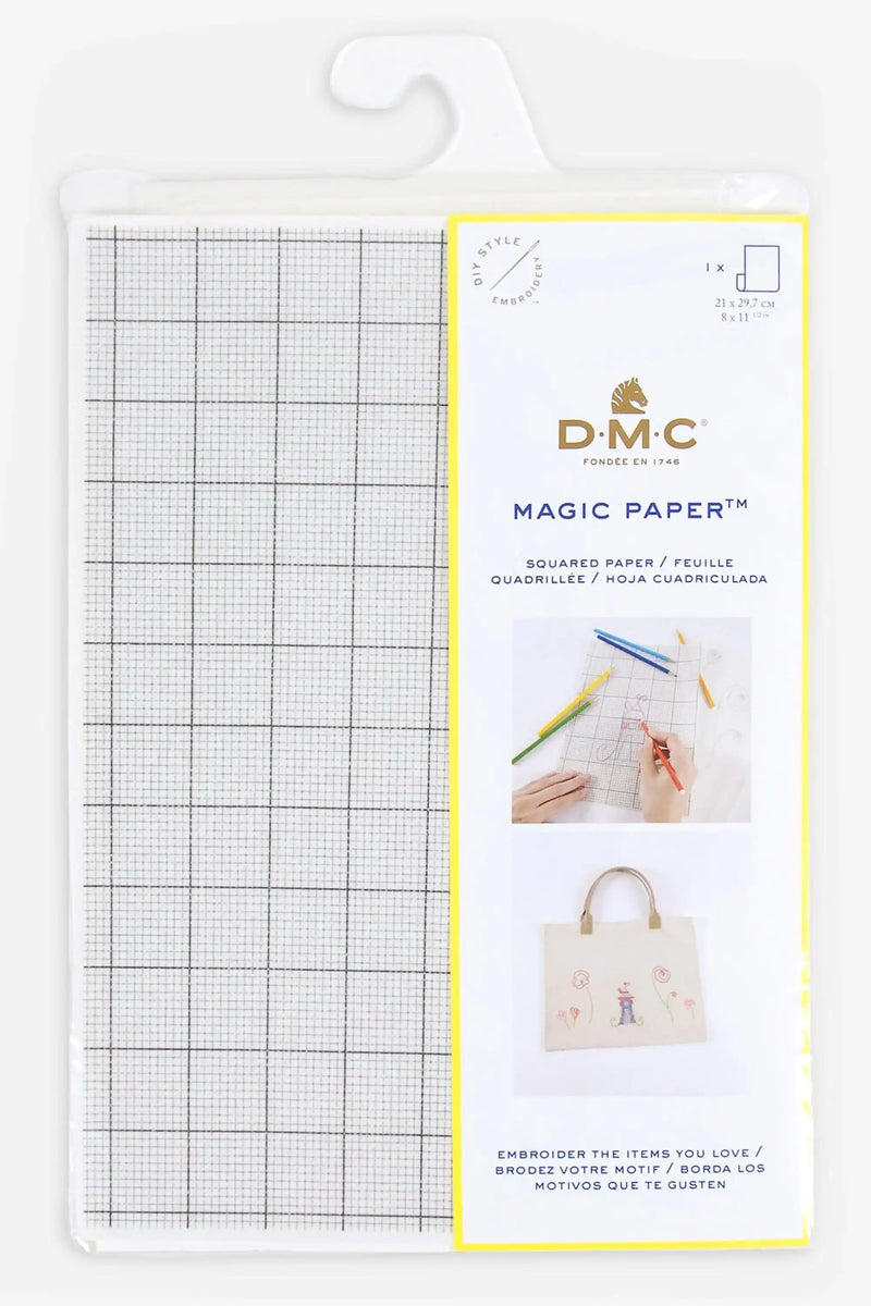 DMC Magic Paper A4 Small Grid Fabric - HobbyJobby