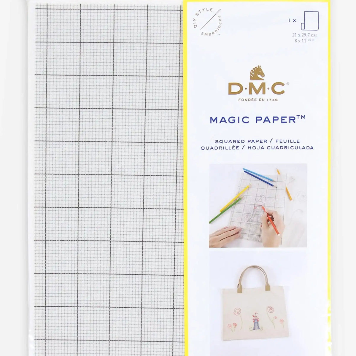 DMC Magic Paper A4 Small Grid — HobbyJobby