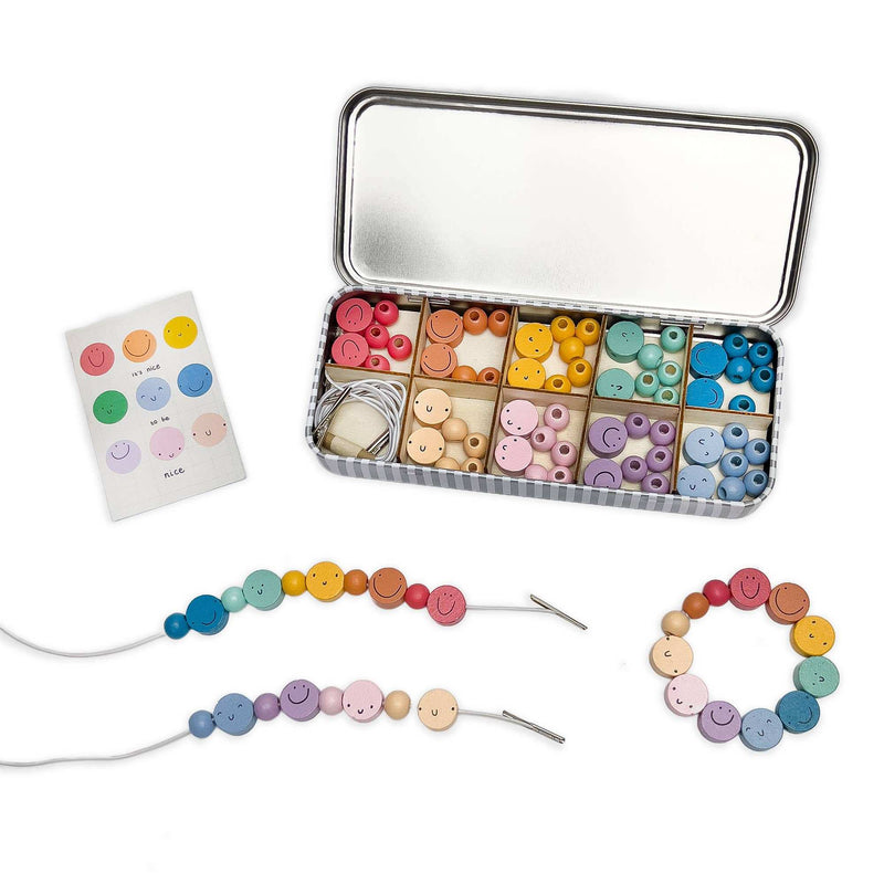 It's Nice To Be Nice Armband-Perlenset für Kinder