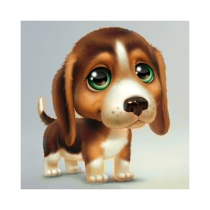 Diamond Painting Kit - LOYAL FRIEND 20*20 CM WD2372