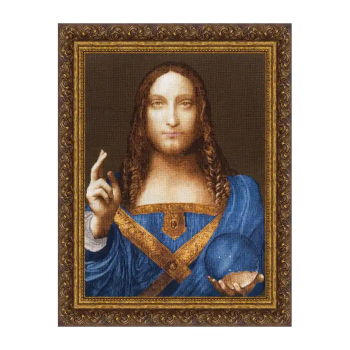 CROSS STITCH KIT THE SAVIOR OF THE WORLD 39.5X53 CM S/MK108