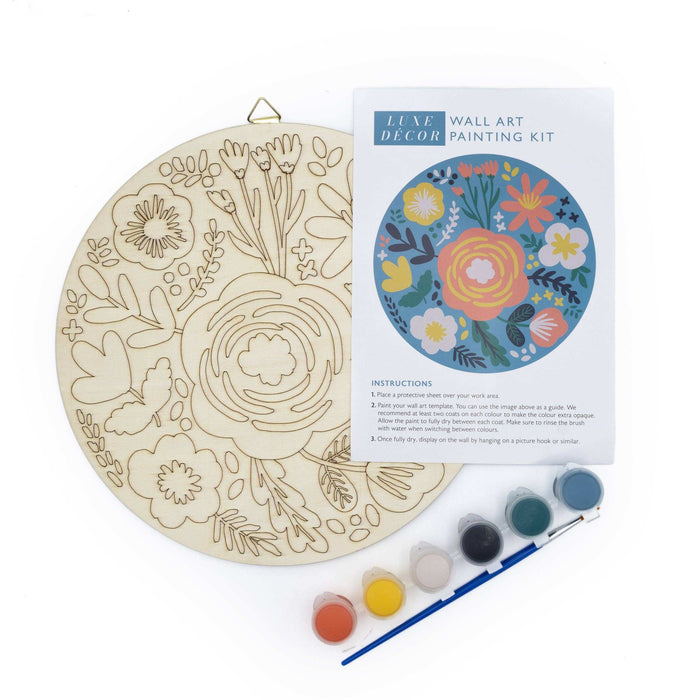 Wall Art Painting Kit – Adult Craft Set