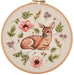 Fawn Cross Stitch Kit from The Anchor Linen Meadow Collection ALXE001 , Deer Kit Anchor Cross Stitch Kits - HobbyJobby