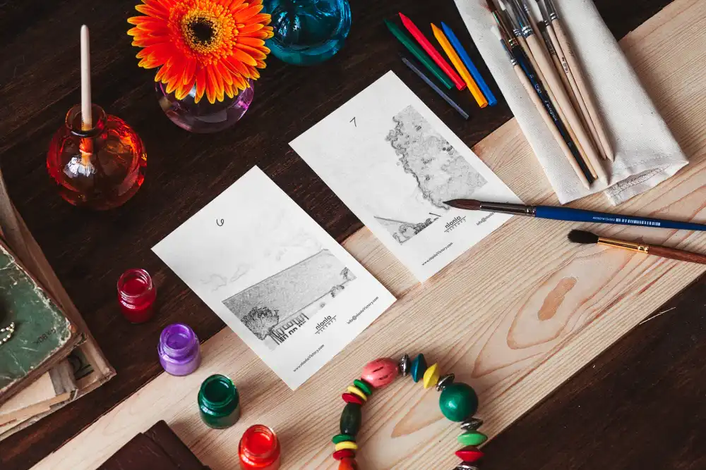 Watercolour Advent Calendar, Painting Advent Calendar, Paint: Cards and Paints