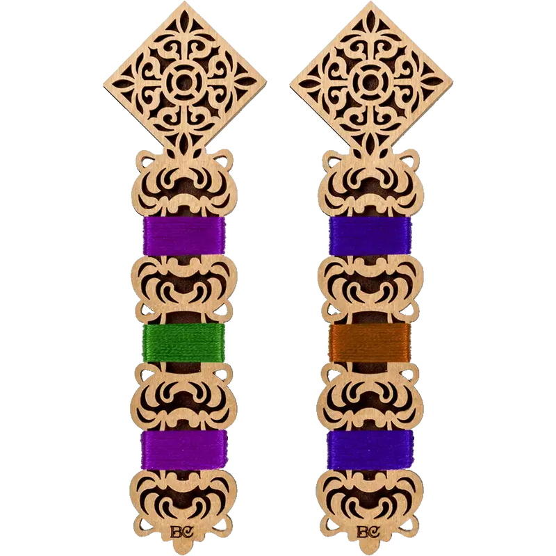 Floss bobbins FLC-093(S) (2 pieces) Wonderland Crafts Floss Bobbins - HobbyJobby