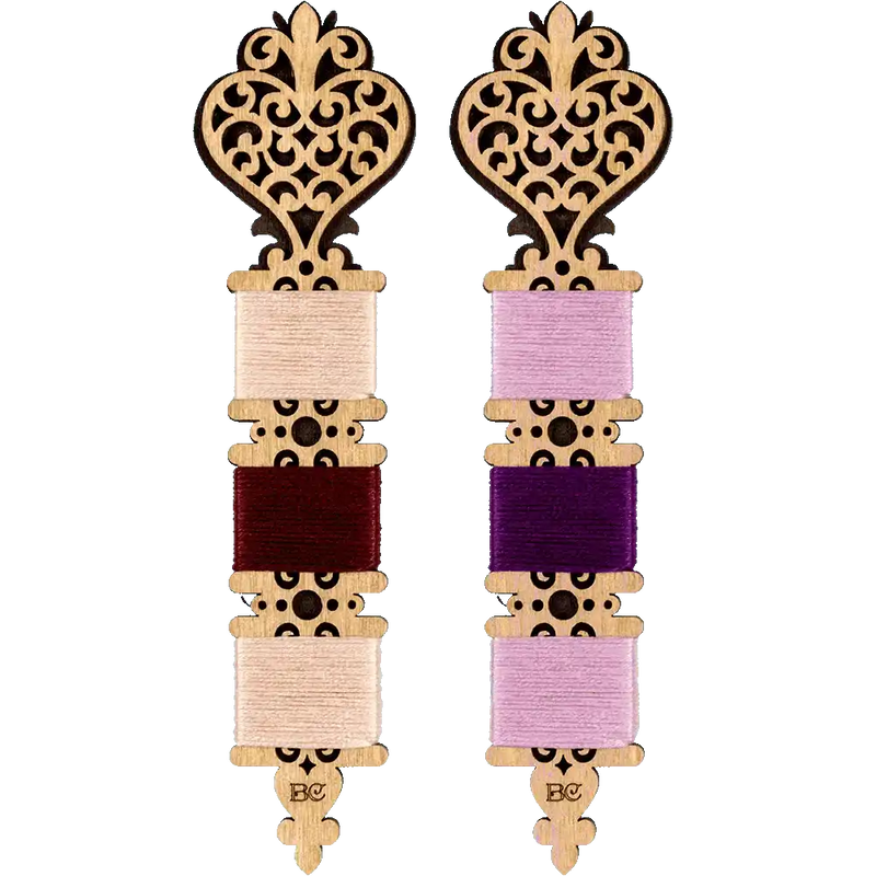 Floss bobbins FLC-094(S) (2 pieces) Wonderland Crafts Floss Bobbins - HobbyJobby