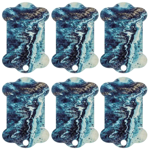 Floss bobbins FLC-111(S) (6 pieces) Wonderland Crafts Floss Bobbins - HobbyJobby