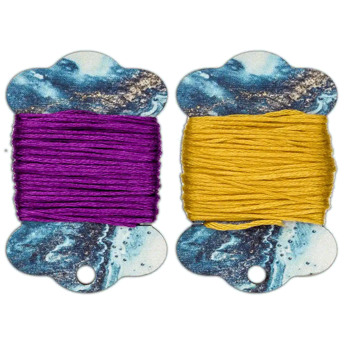 Floss bobbins FLC-111(S) (6 pieces) Wonderland Crafts Floss Bobbins - HobbyJobby