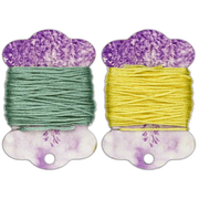 Floss bobbins FLC-112(S) (6 pieces) Wonderland Crafts Floss Bobbins - HobbyJobby