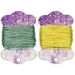 Floss bobbins FLC-112(S) (6 pieces) Wonderland Crafts Floss Bobbins - HobbyJobby