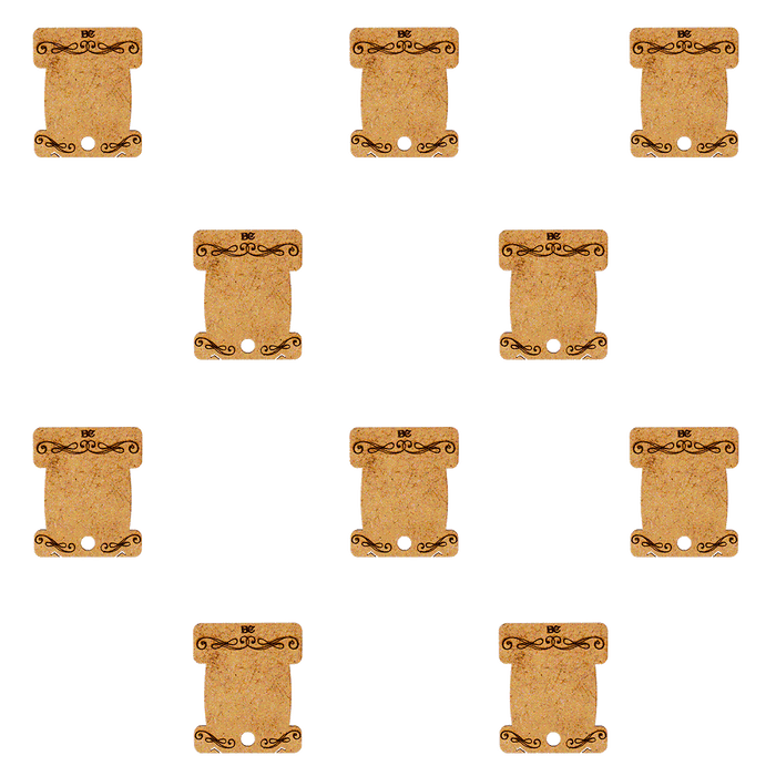 Floss Bobbins, Wooden Thread Bobbins - Thread Organizers Wonderland Crafts Floss Bobbins - HobbyJobby