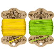 Floss Bobbins, Wooden Thread Bobbins - Thread Organizers Wonderland Crafts Floss Bobbins - HobbyJobby