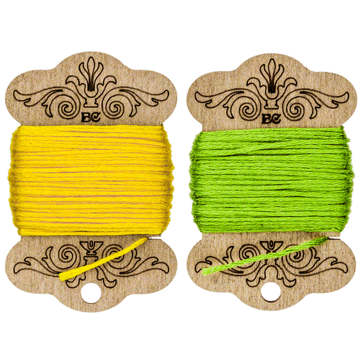 Floss Bobbins, Wooden Thread Bobbins - Thread Organizers Wonderland Crafts Floss Bobbins - HobbyJobby