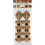 Floss Bobbins, Wooden Thread Bobbins - Thread Organizers Wonderland Crafts Floss Bobbins - HobbyJobby