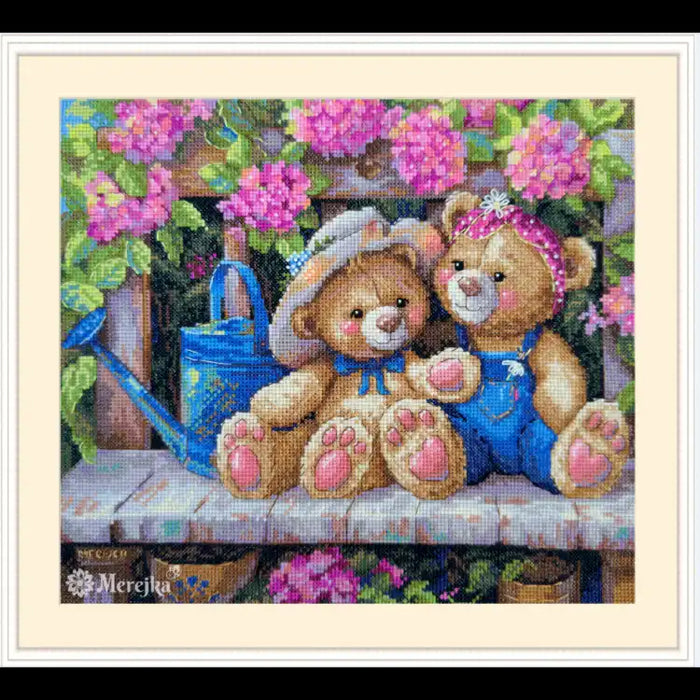 Kreuzstichset Merejka - GARTENFREUNDE 21X24,5 SK265