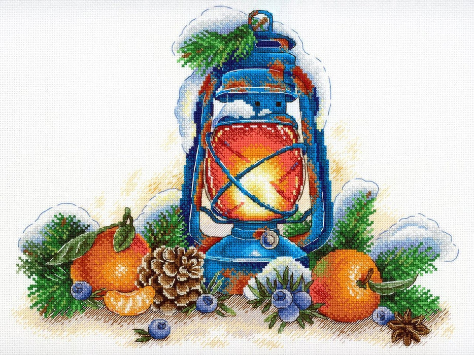Cross Stitch Kit MP Studia - Tangerine aroma, SNV-757