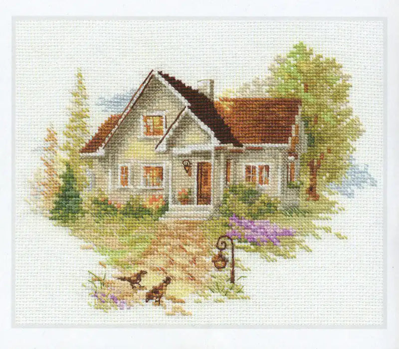 Cross Stitch Kit Alisa - July House, 3-20