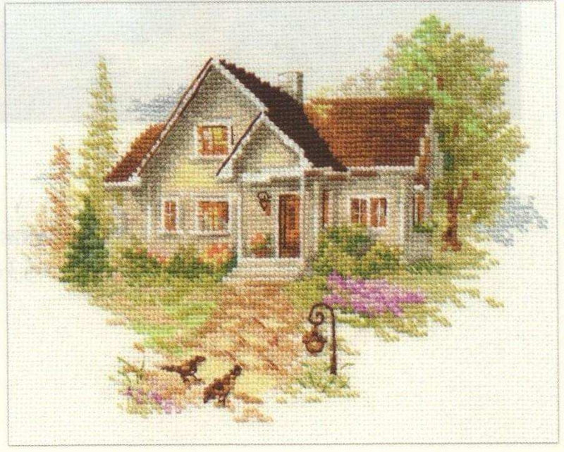 Cross Stitch Kit Alisa - July House, 3-20