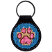 Key Chain Needlecraft Kit - Cross Stitch Kit on Leather Wonderland Crafts Key-Chain Kit - HobbyJobby