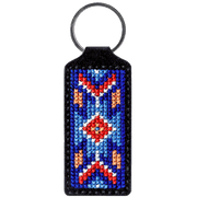 Key Chain Needlecraft Kit - Cross Stitch Kits on Leather Wonderland Crafts Key-Chain Kit - HobbyJobby