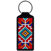 Key Chain Needlecraft Kit - Cross Stitch Kits on Leather Wonderland Crafts Key-Chain Kit - HobbyJobby
