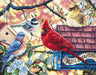 LetiStitch Cross Stitch Kit - Springtime Songbirds, L8062 Cross Stitch Kits - HobbyJobby