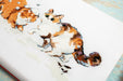 LetiStitch Cross Stitch Kit - Winter Kitties / Chatons d'hiver, L8813 Cross Stitch Kits - HobbyJobby