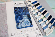 LetiStitch Cross Stitch Kit - Wish Upon A Star, L8064 Cross Stitch Kits - HobbyJobby