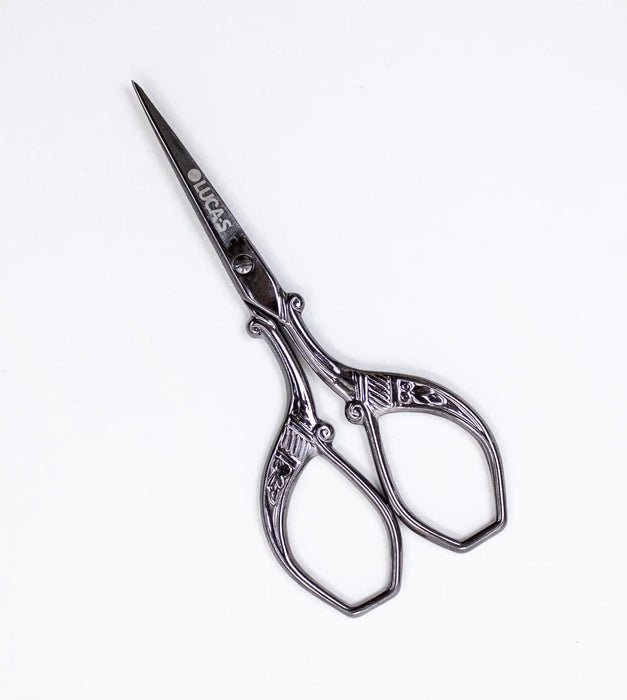 Luca-S Embroidery Scissors Dark Nickel Luca-S Scissors - HobbyJobby