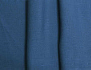 Luca-S Natural Pure 100% Linen Soft Fabric Navy Color Luca-S Linen Fabrics - HobbyJobby