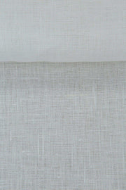 Luca-S Natural Pure 100% Linen Soft Fabric White Color Luca-S Linen Fabrics - HobbyJobby