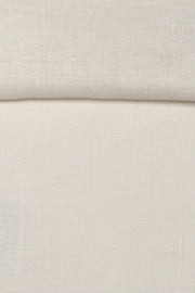Luca-S Natural Pure 100% Linen Wrinkled Fabric Natural White Color Luca-S Linen Fabrics - HobbyJobby