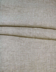 Luca-S Pure Natural Linen Wrinkled Fabric Light Grey Color Luca-S Linen Fabrics - HobbyJobby