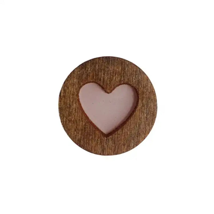MAGNETIC NEEDLE HOLDER WITH EPOXY RESIN "HEART" KF059/107
