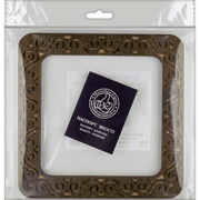 Magnetic Embroidery Hoop - Wooden Cross Stitch Hoop (14 x 14cm) Wonderland Crafts Hoops - HobbyJobby