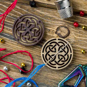 Magnetic Needle Holder - Wooden Needle Minder Wonderland Crafts Needle Minders - HobbyJobby