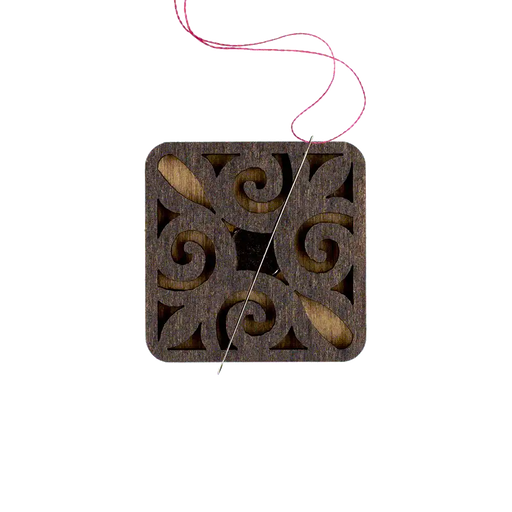 Magnetic Needle Holder - Wooden Needle Minder Wonderland Crafts Needle Minders - HobbyJobby