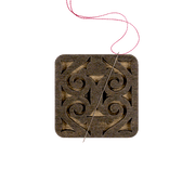 Magnetic Needle Holder - Wooden Needle Minder Wonderland Crafts Needle Minders - HobbyJobby