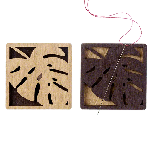 Magnetic Needle Holder - Wooden Needle Minder Wonderland Crafts Needle Minders - HobbyJobby