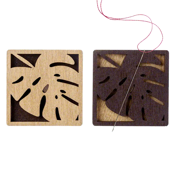 Magnetic Needle Holder - Wooden Needle Minder Wonderland Crafts Needle Minders - HobbyJobby