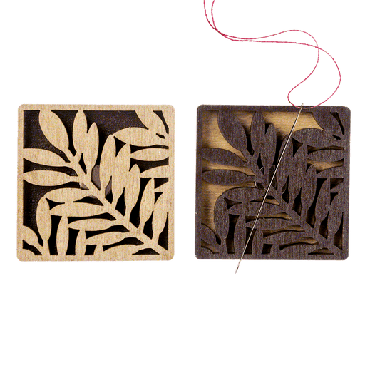 Magnetic Needle Holder - Wooden Needle Minder Wonderland Crafts Needle Minders - HobbyJobby
