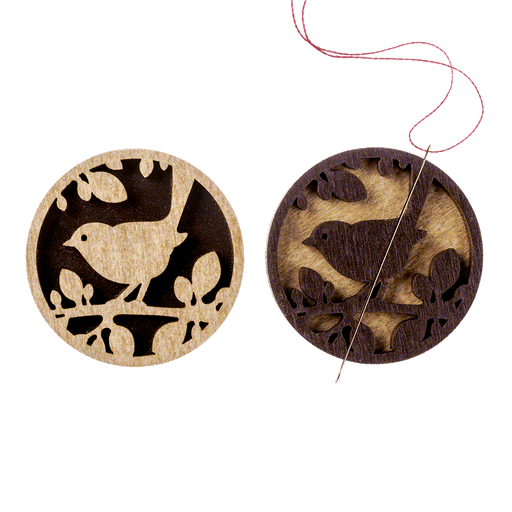 Magnetic Needle Holder - Wooden Needle Minder Wonderland Crafts Needle Minders - HobbyJobby