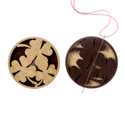 Magnetic Needle Holder - Wooden Needle Minder Wonderland Crafts Needle Minders - HobbyJobby