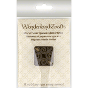 Magnetic Needle Holder - Wooden Needle Minder Wonderland Crafts Needle Minders - HobbyJobby